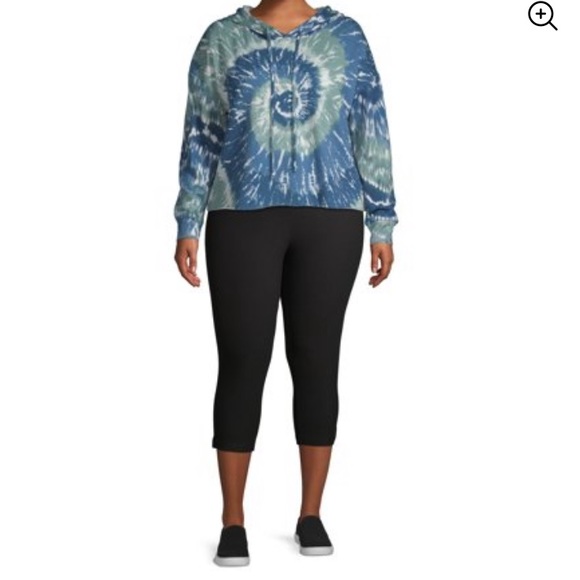 💜Terra & Sky Women’s PlusSize sued Capri Leggings - Picture 4 of 7